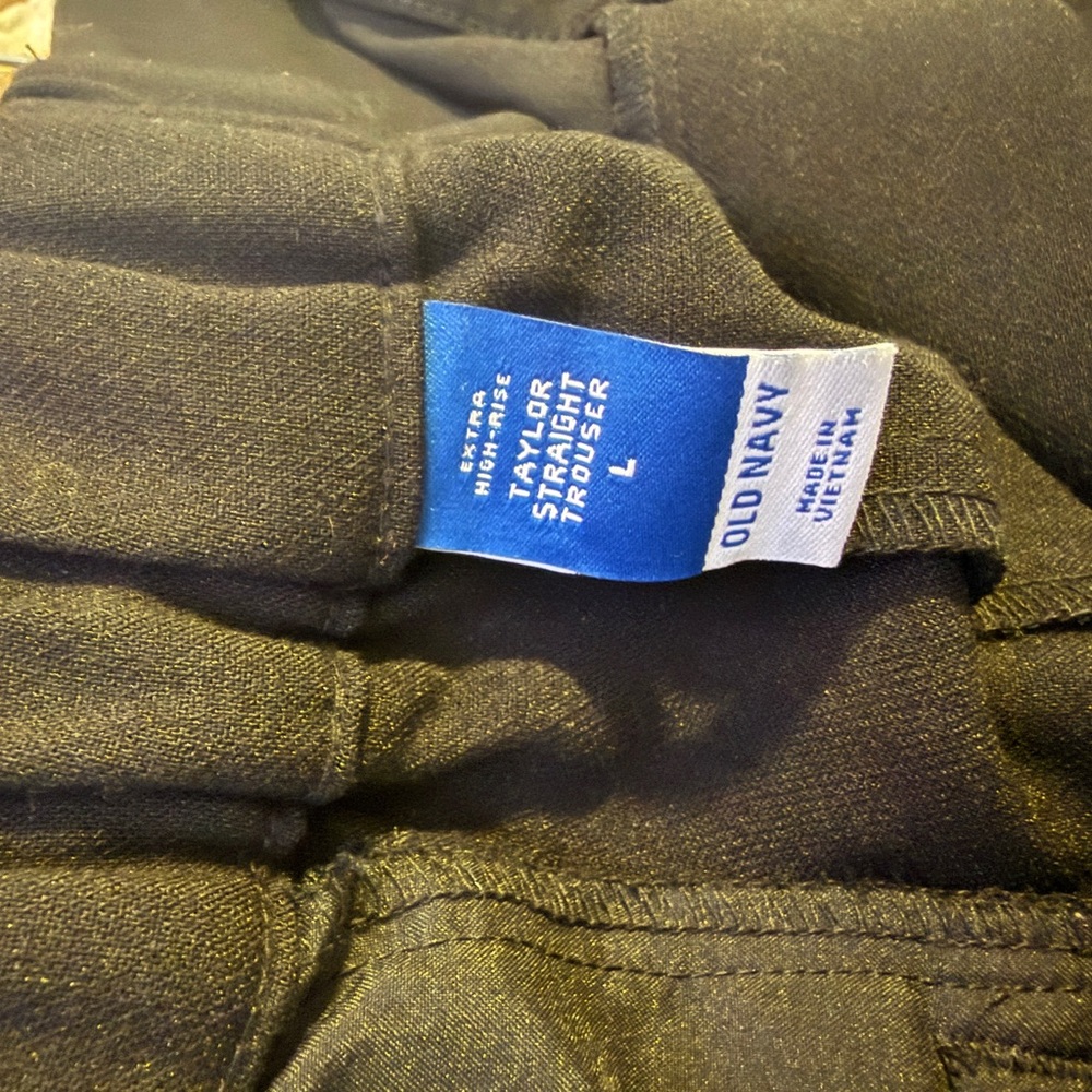 Old Navy Women’s Extra High Rise Straight Trousers - Picture 2 of 4